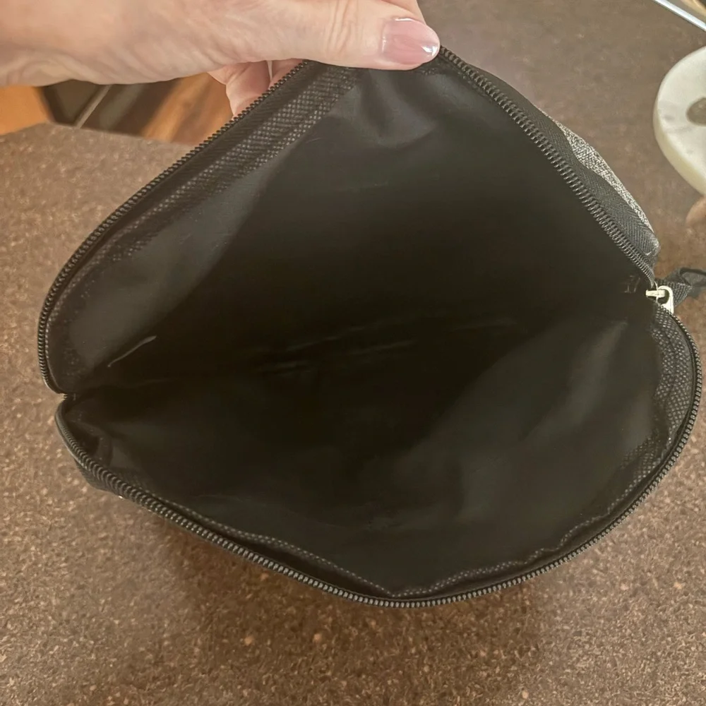 Coca Cola Gray and Black pouch